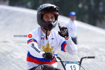 Christopher Caluag, Men's Cycling, BMX Race, Asian Games 2018, Jakarta Indonesia