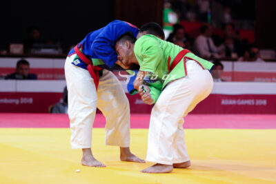 Jason Balabal, Kurash Men's, 90kg, Asian Games 2018, Jakarta Indonesia