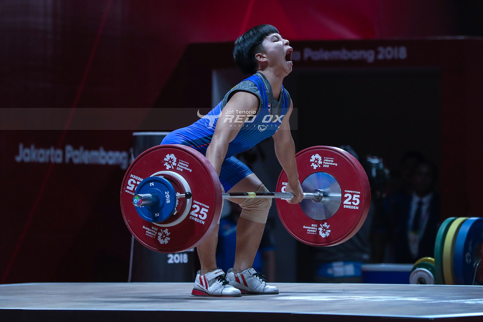Asian Games 2018 Weightlifting – Khambao Surodchana