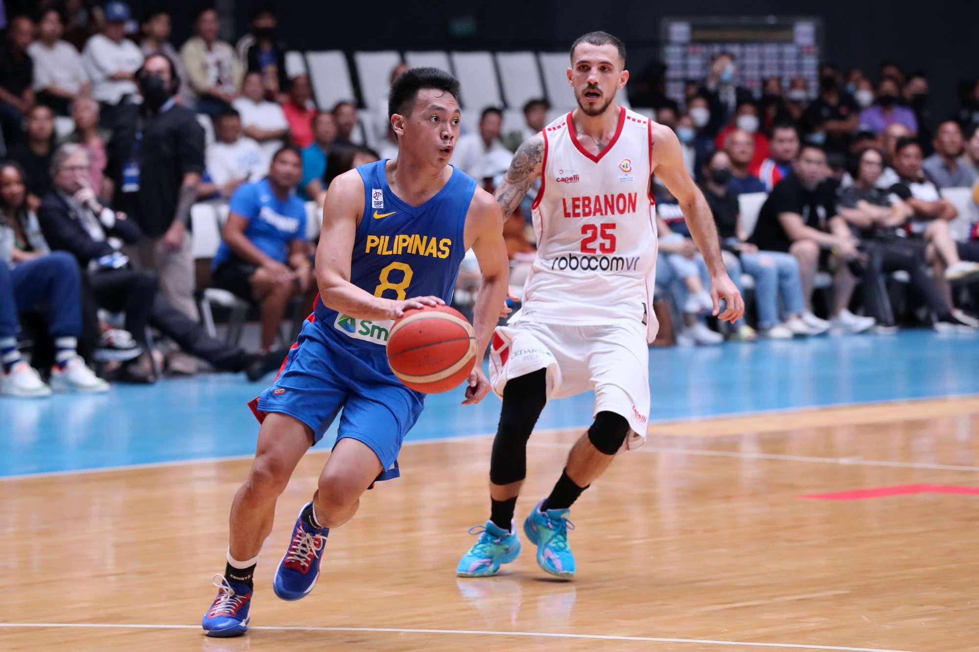 Earl The Pearl Scottie Thompson FIBAWC 2023 Asian Qualifiers Philippines vs Lebanon 🇵🇭107-96🇱🇧