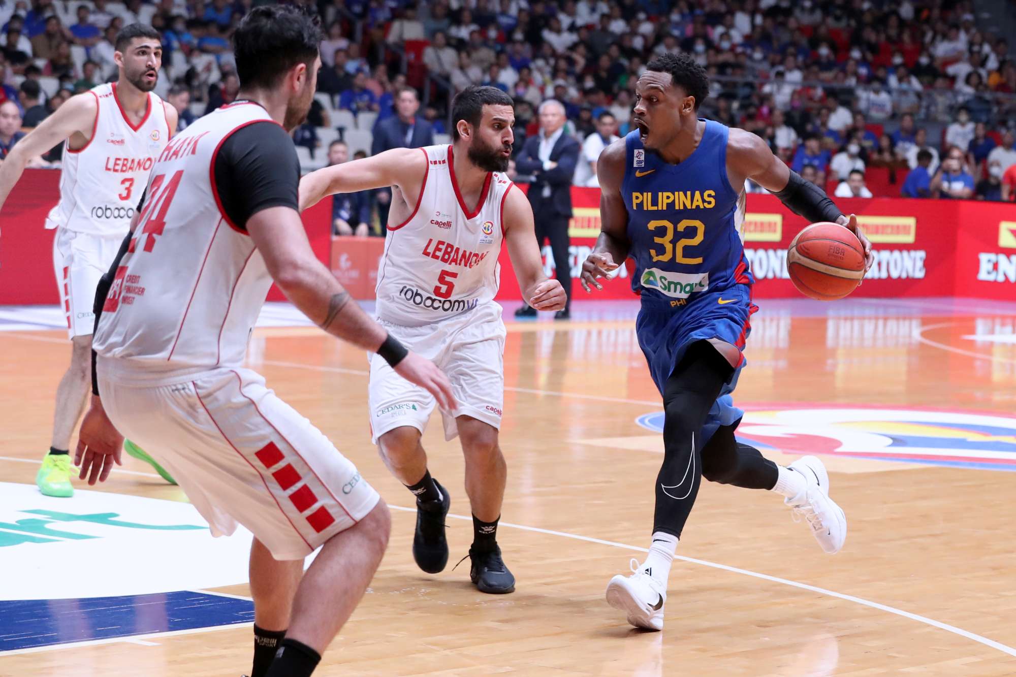 Pinoy Ako! JUSTIN BROWNLEE FIBAWC 2023 Asian Qualifiers Philippines vs Lebanon 🇵🇭107-96🇱🇧